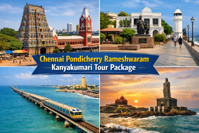 Chennai Pondicherry Rameshwaram Kanyakumari tour package