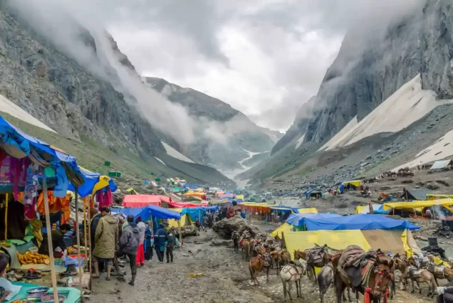 Srinagar – Sonmarg – Baltal / Pahalgam – Amarnath Cave