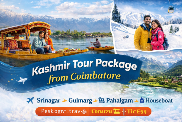 Kashmir Tour Package from Coimbatore