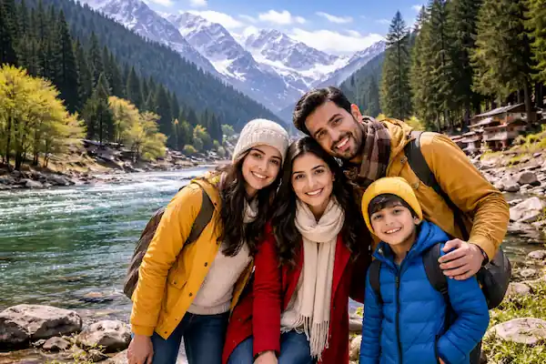 Family Trip to Kashmir