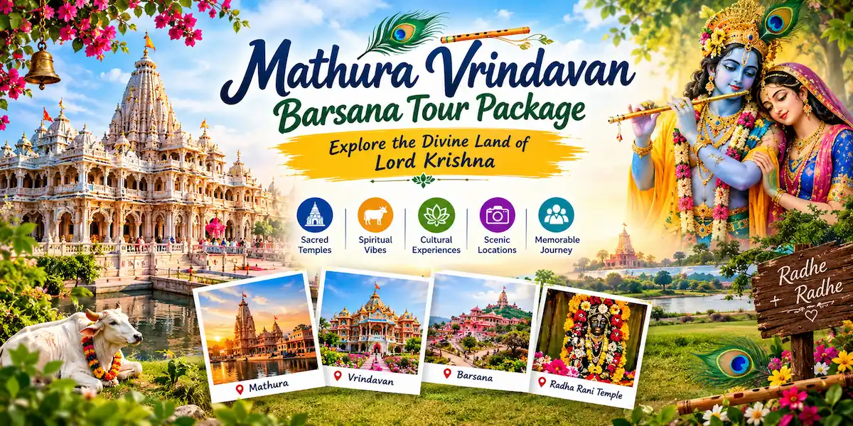 Mathura Vrindavan Barsana Tour Package